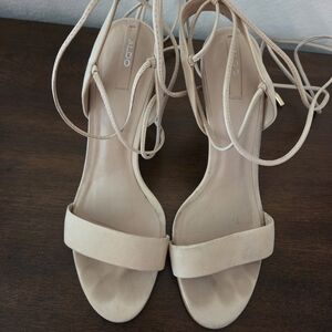 Aldo Women's Cream Strappy Sandals